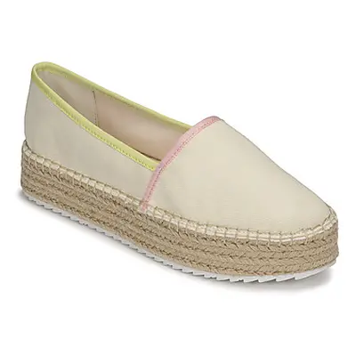 Tommy Jeans TOMMY JEANS FLATFORM ESPADRILLE women's Espadrilles / Casual Shoes in Beige