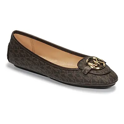 MICHAEL Michael Kors LILLIE MOC women's Shoes (Pumps / Ballerinas) in Brown