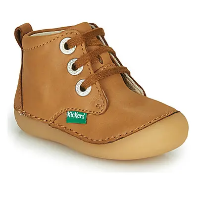 Kickers SONIZA girls's Children's Mid Boots in Brown