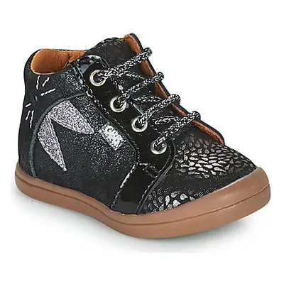 GBB CHOUGA girls's Children's Shoes (High-top Trainers) in Black