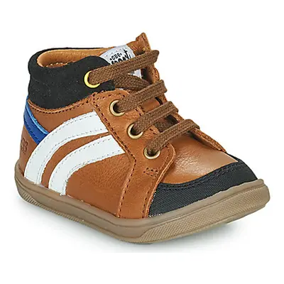 GBB KIPPY boys's Children's Shoes (High-top Trainers) in Brown