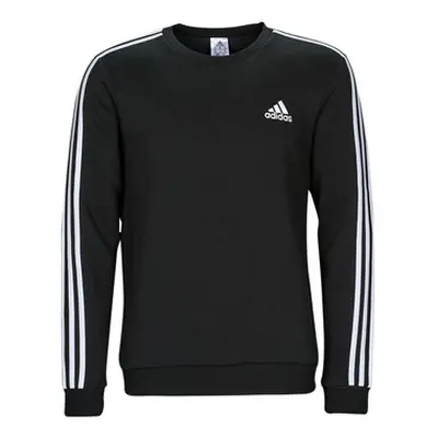 Adidas 3S FL SWT men's Sweatshirt in Black