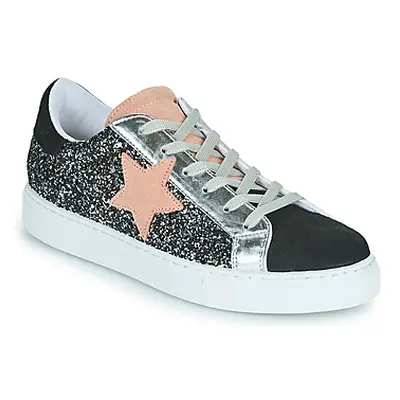 Yurban ANISTAR women's Shoes (Trainers) in Silver