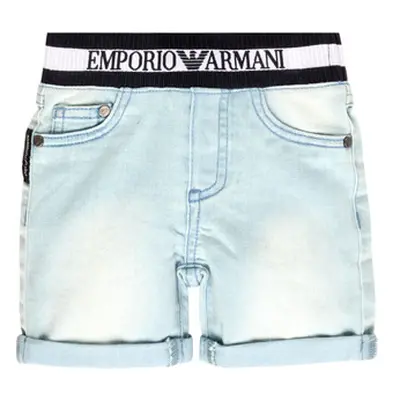 Emporio Armani Ariel boys's Children's shorts in Blue