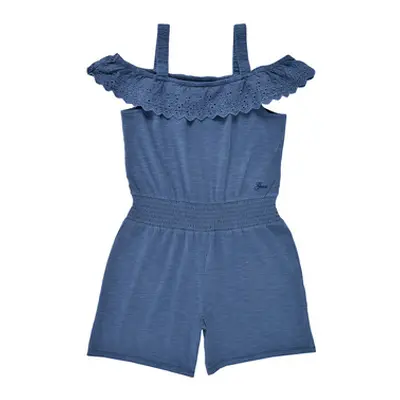 Guess ANCESTEA girls's Children's Jumpsuit in Blue