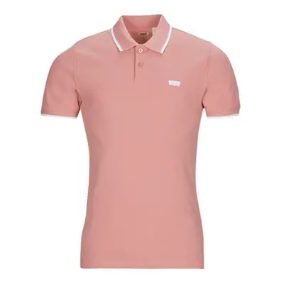 Levis SLIM HOUSEMARK POLO men's Polo shirt in Pink