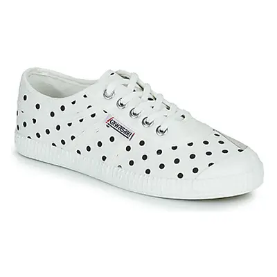 Kawasaki POLKA men's Shoes (Trainers) in White