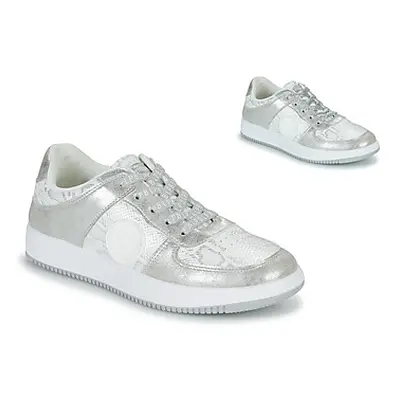 Les Petites Bombes FRANKA women's Shoes (Trainers) in Silver