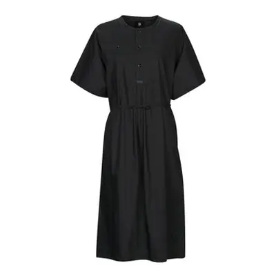 G-Star Raw adjustable waist dress women's Long Dress in Black