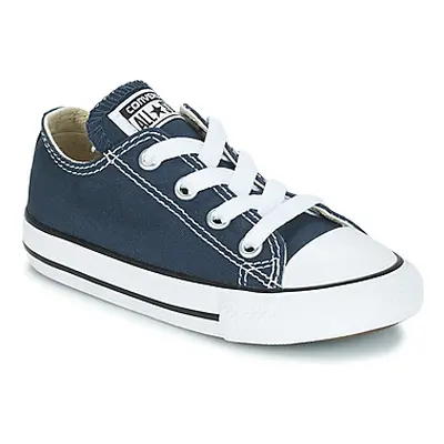 Converse ALL STAR OX girls's Children's Shoes (High-top Trainers) in Blue