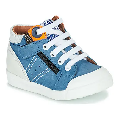 GBB ANATOLE boys's Children's Shoes (High-top Trainers) in Blue