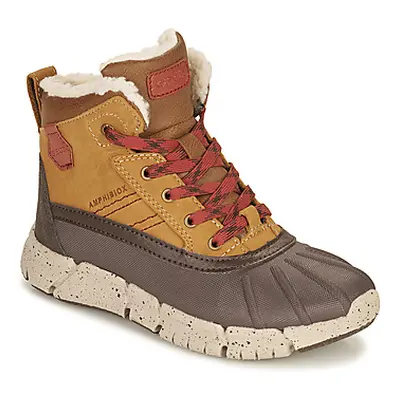 Geox FLEXYPER ABX boys's Children's Mid Boots in Brown