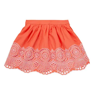 Carrément Beau REDA girls's Children's Skirt in Orange