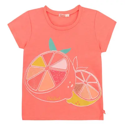 Billieblush U15864-499 girls's Children's T shirt in Pink