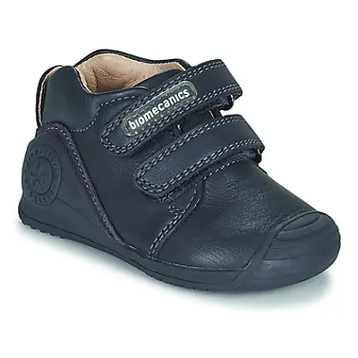 Biomecanics BOTIN DOS VELCROS boys's Children's Shoes (Trainers) in Blue