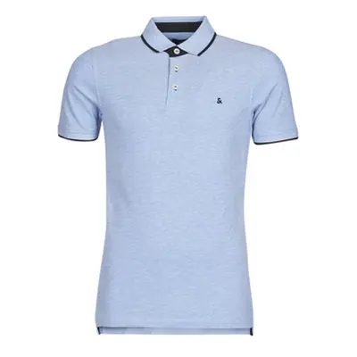 Jack & Jones JJEPAULOS men's Polo shirt in Blue