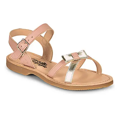 Citrouille et Compagnie JISCOTTE girls's Children's Sandals in Pink