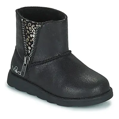 Mod'8 ALDIZE girls's Children's Mid Boots in Black