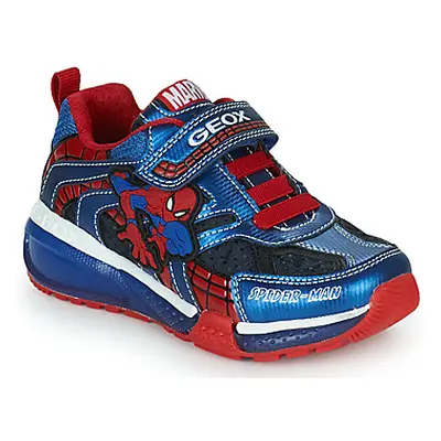 Geox J BAYONYC BOY B boys's Children's Shoes (Trainers) in Blue