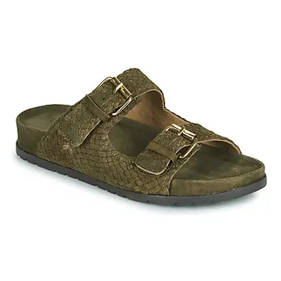 L'Atelier Tropézien SB411-KAKI women's Mules / Casual Shoes in Kaki