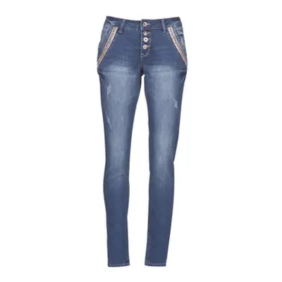 Cream DICTE women's Jeans in Blue