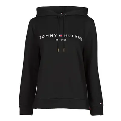 Tommy Hilfiger HERITAGE HILFIGER HOODIE LS women's Sweatshirt in Black