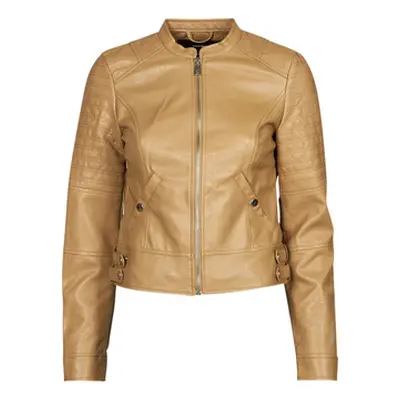 Vero Moda VMLOVE women's Leather jacket in Brown