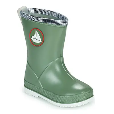 Be Only CORVETTE boys's Children's Wellington Boots in Kaki