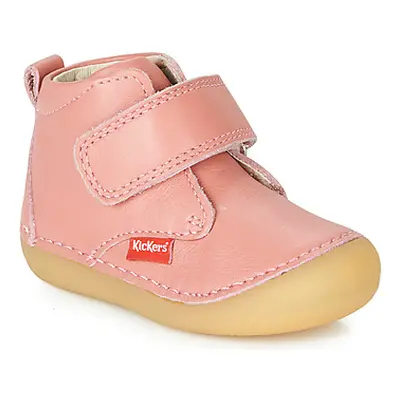 Kickers SABIO girls's Children's Mid Boots in Pink