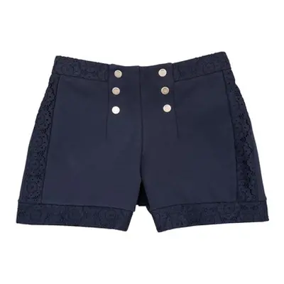 Ikks SOLISSO girls's Children's shorts in Blue