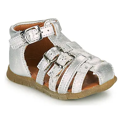 GBB PERLE girls's Children's Sandals in Silver