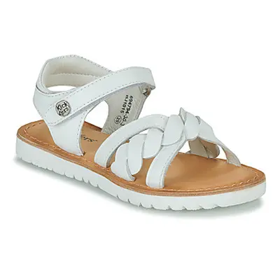 Kickers BETY girls's Children's Sandals in White