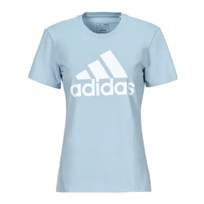 Adidas W BL T women's T shirt in Blue