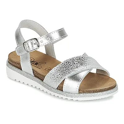 Citrouille et Compagnie GAUFRETTE girls's Children's Sandals in Silver