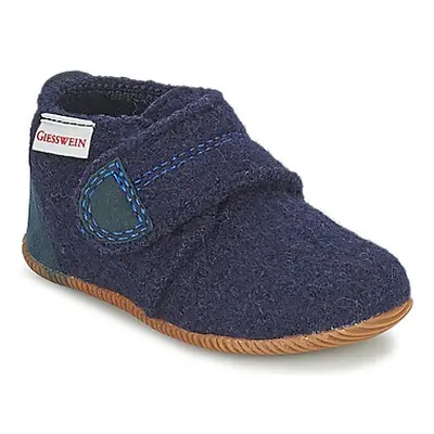 Giesswein OBERSTAUFEN boys's Children's Slippers in Blue