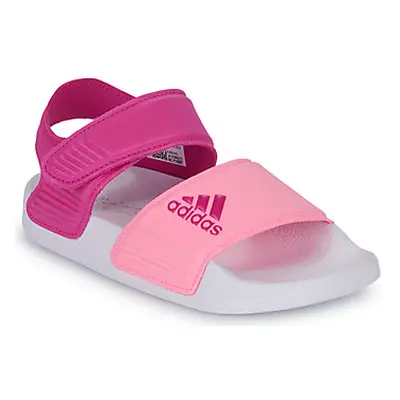 Adidas ADILETTE SANDAL K women's Sandals in Pink