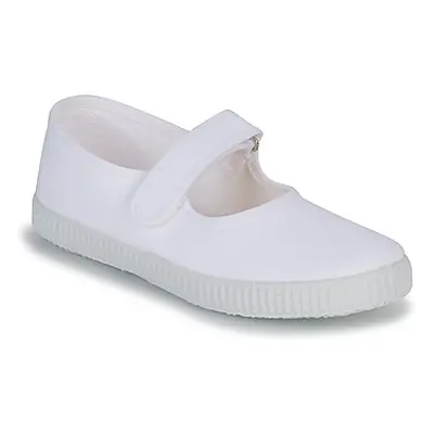 Citrouille et Compagnie IVALYA girls's Children's Shoes (Pumps / Ballerinas) in White