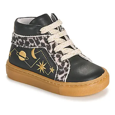 GBB DANY girls's Children's Shoes (High-top Trainers) in Black