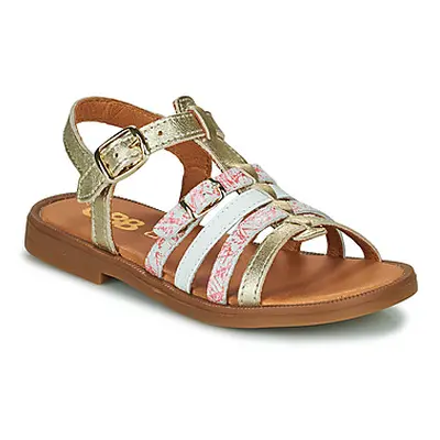 GBB BANGKOK + girls's Children's Sandals in Gold