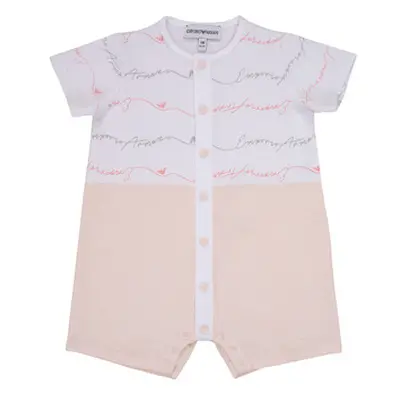 Emporio Armani Adem girls's Children's Jumpsuit in Pink