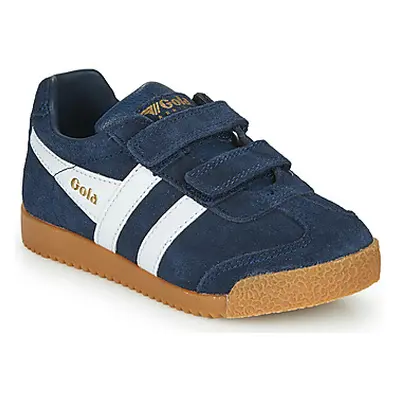 Gola HARRIER VELCRO girls's Children's Shoes (Trainers) in Blue