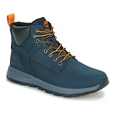 Timberland KILLINGTON TREKKER CHUKKA boys's Children's Shoes (High-top Trainers) in Blue