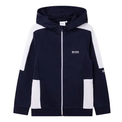 BOSS BAHUTET boys's Children's sweatshirt in Blue