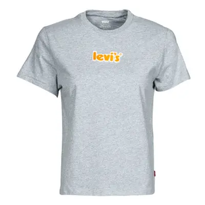 Levis WT-GRAPHIC TEES women's T shirt in Grey