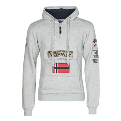 Geographical Norway GYMCLASS men's Sweatshirt in Grey