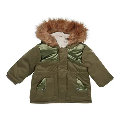 Ikks XV42010 girls's Children's Parka in Kaki