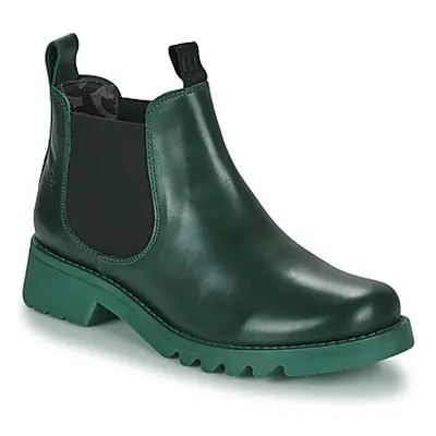 Fly London RIKA women's Low Ankle Boots in Green