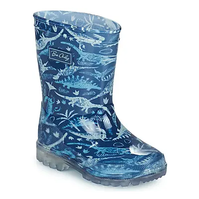 Be Only JURRASIK boys's Children's Wellington Boots in Blue