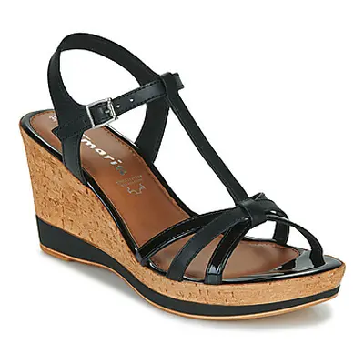 Tamaris 28347-001 women's Sandals in Black