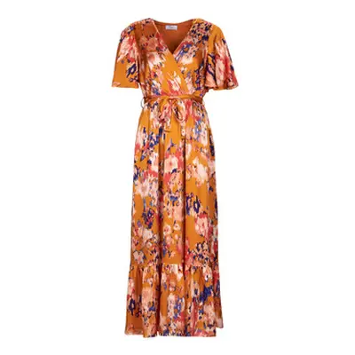 Betty London ANYA women's Long Dress in Orange